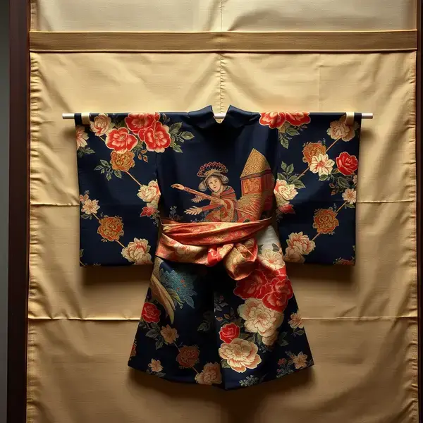 骨董着物の修復